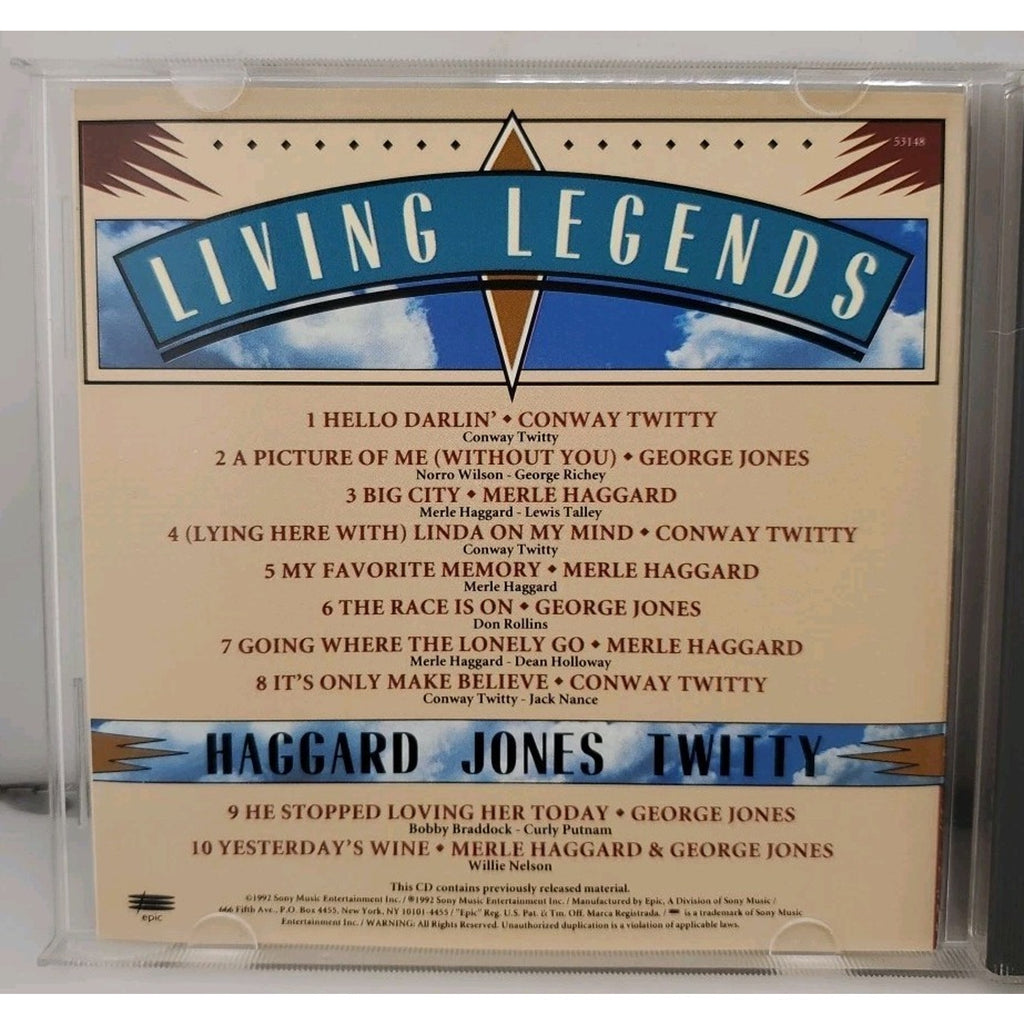 Living Legends by Various (CD, 1992)