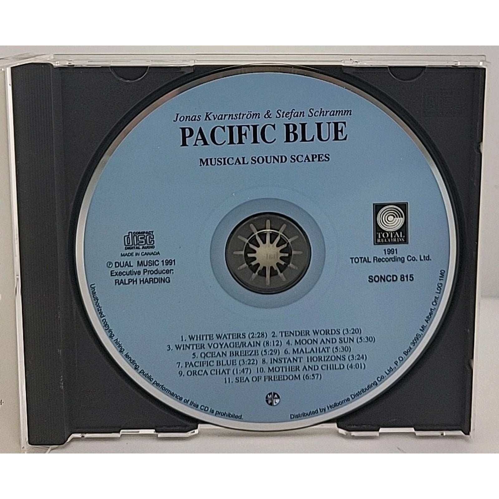 Pacific Blue by Stefan Schramm (CD, Feb-1996, Sounds Of Nature)