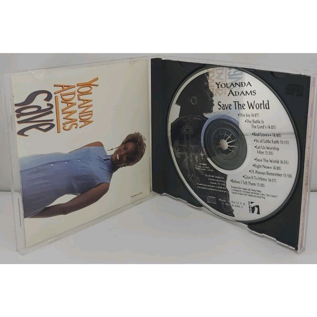 Save the World by Yolanda Adams (CD, May-1997, Verity)
