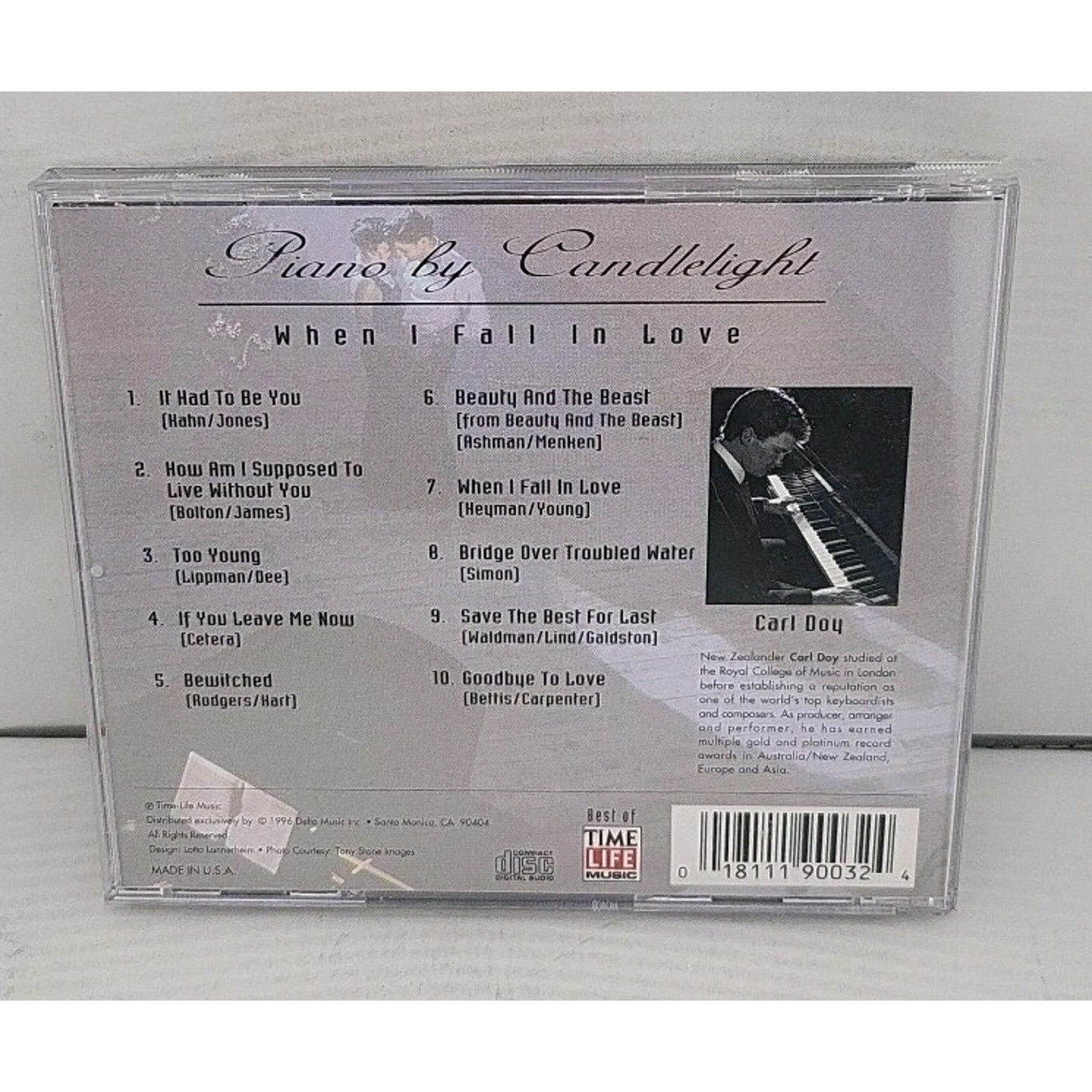 Piano by Candlelight: When I Fall in Love by Carl Doy (CD, Jan-1997,...