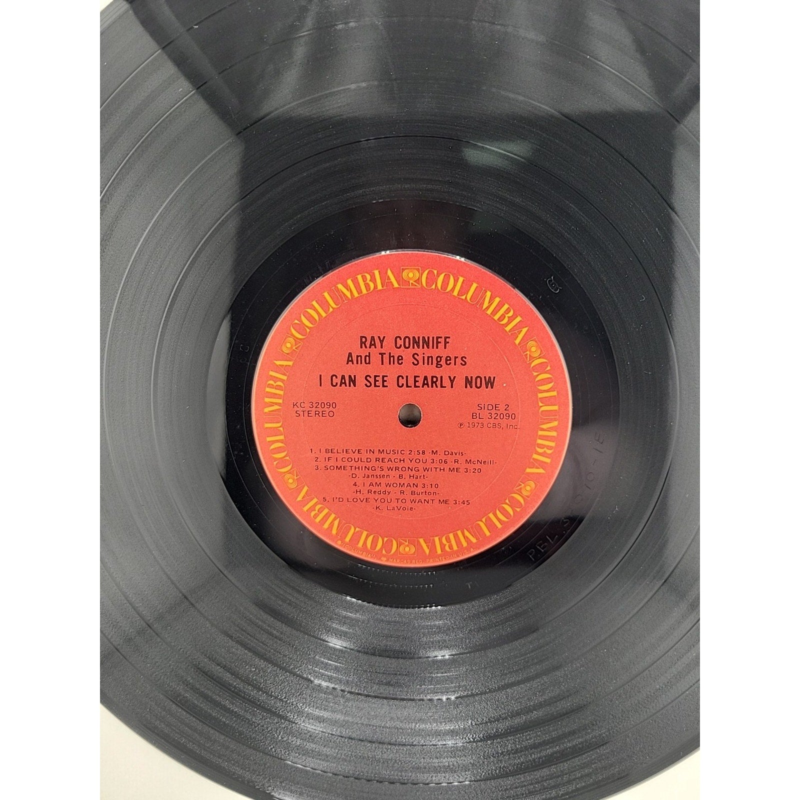 Ray Conniff: I Can See Clearly Now 12" 33 RPM LP