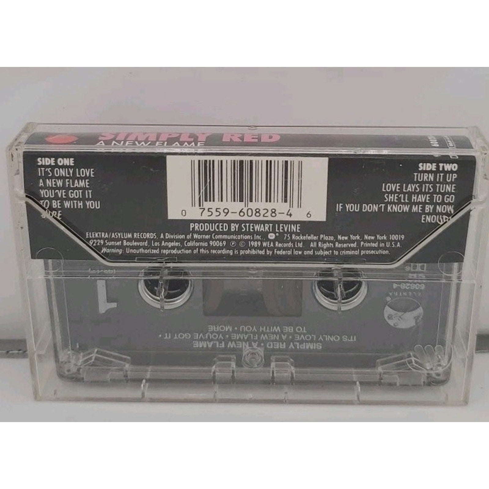 New Flame by Simply Red (Cassette, 1990)