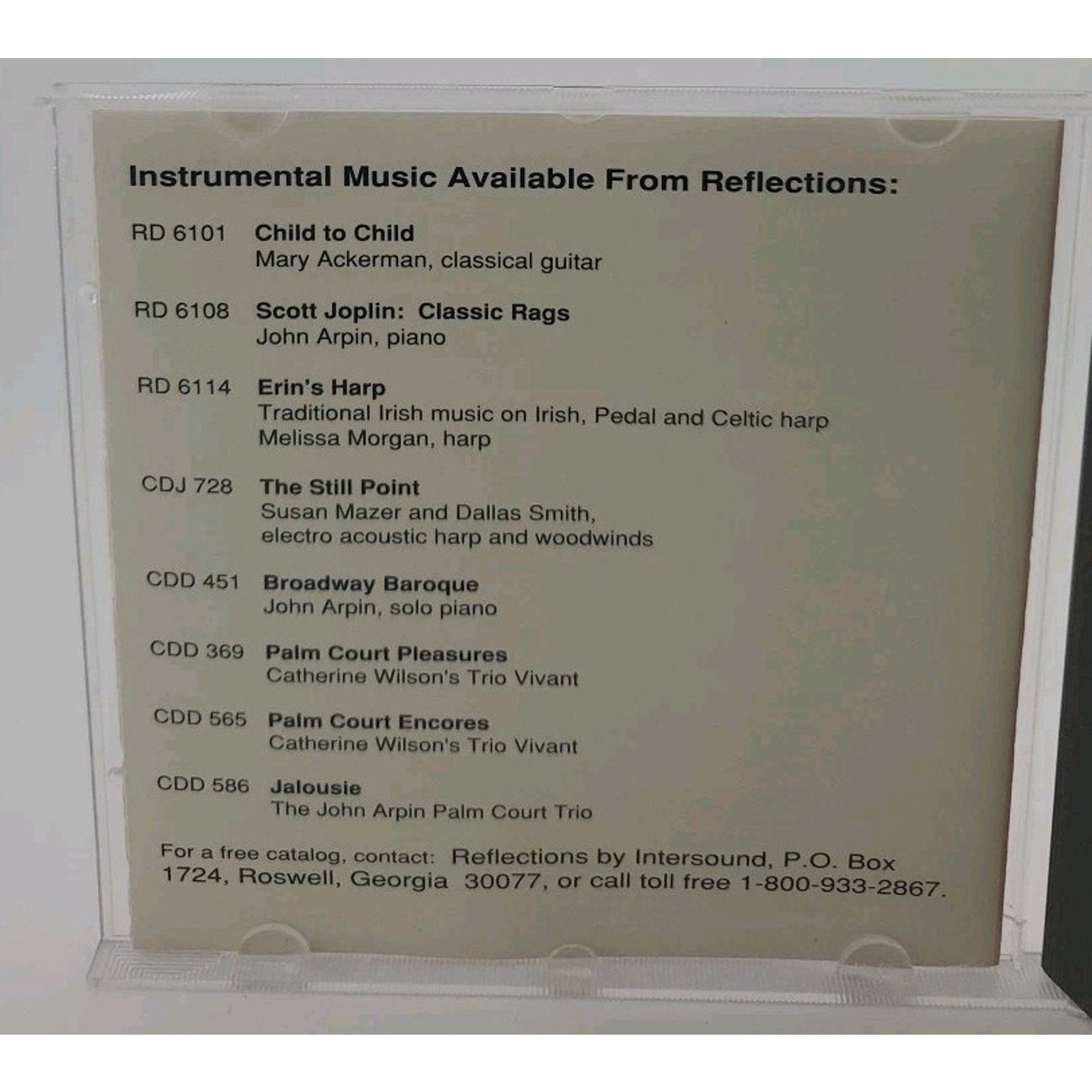 ED Sweeney & Friends - Common Prayer (instrumental Folk Hymns) - CD