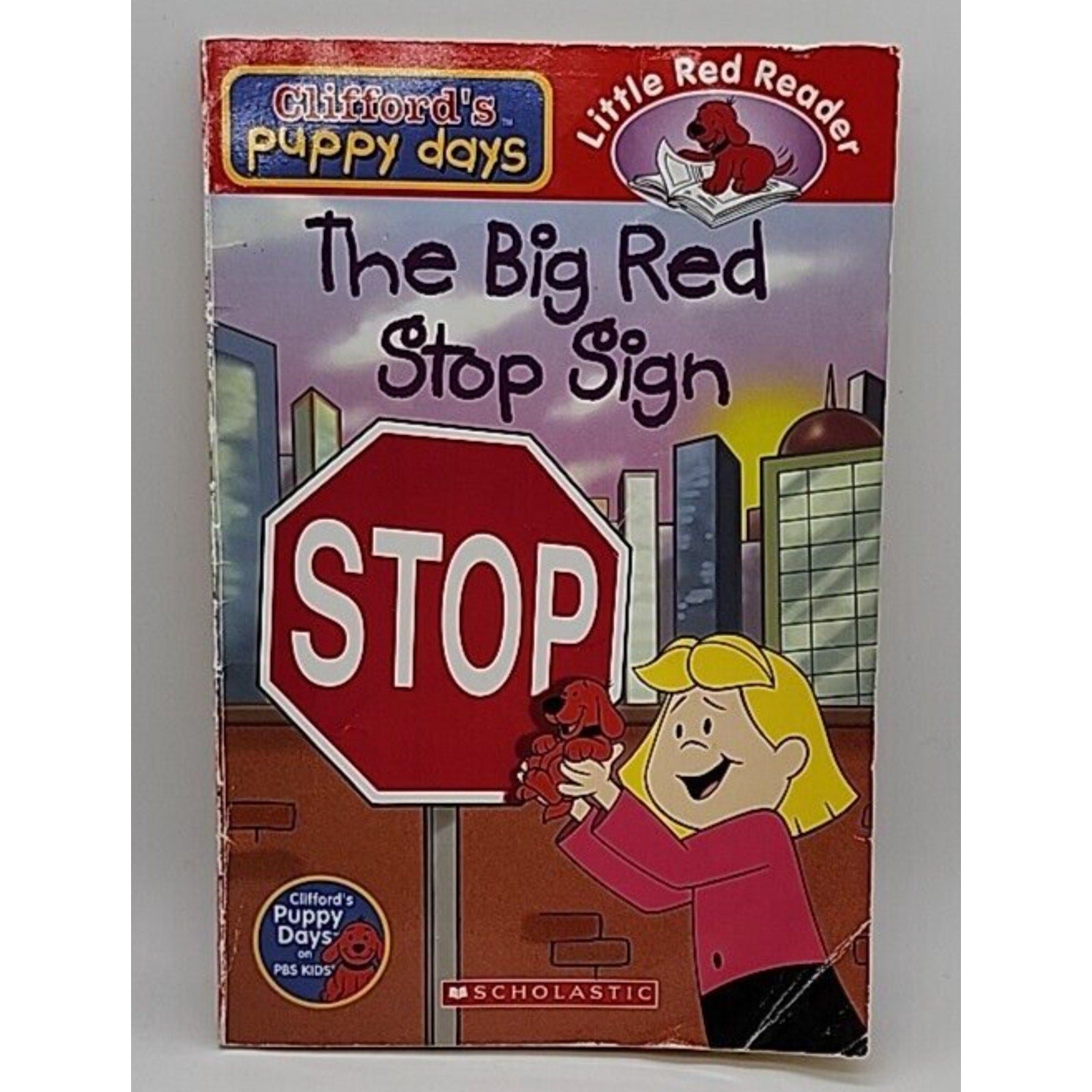 The Big Red Stop Sign by Helen Delaney and Norman Bridwell (Trade Paperback)