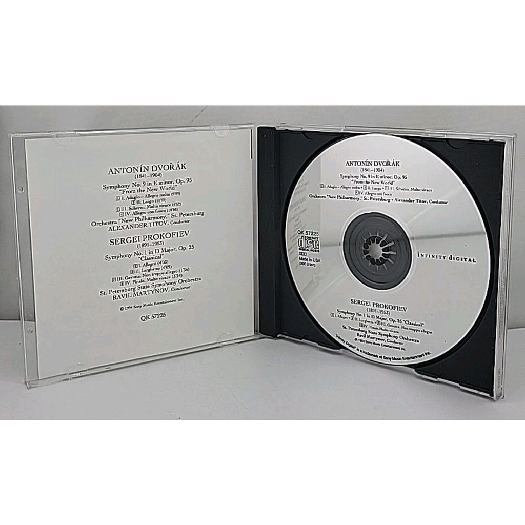 Dvorak: Symphony "From the New World"; Sergei Prokofiev: "Classical" Symphony CD