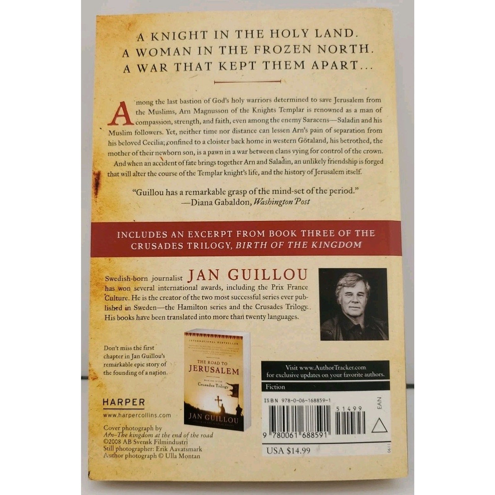 Templar Knight : Book Two of the Crusades Trilogy by Jan Guillou (2011, Trade...