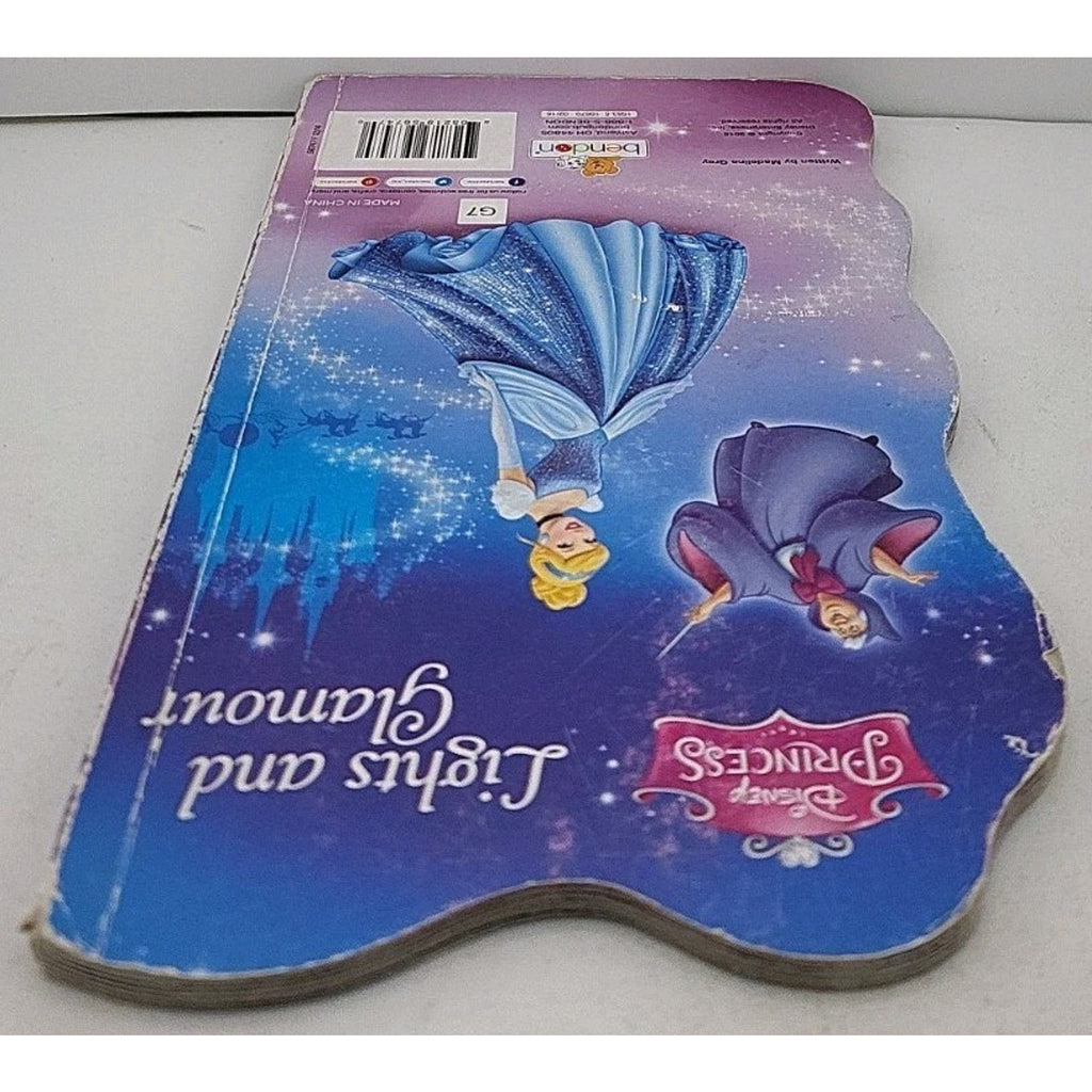 2015 Bendon Board Book - Disney Princess Cinderella Lights and Glamour