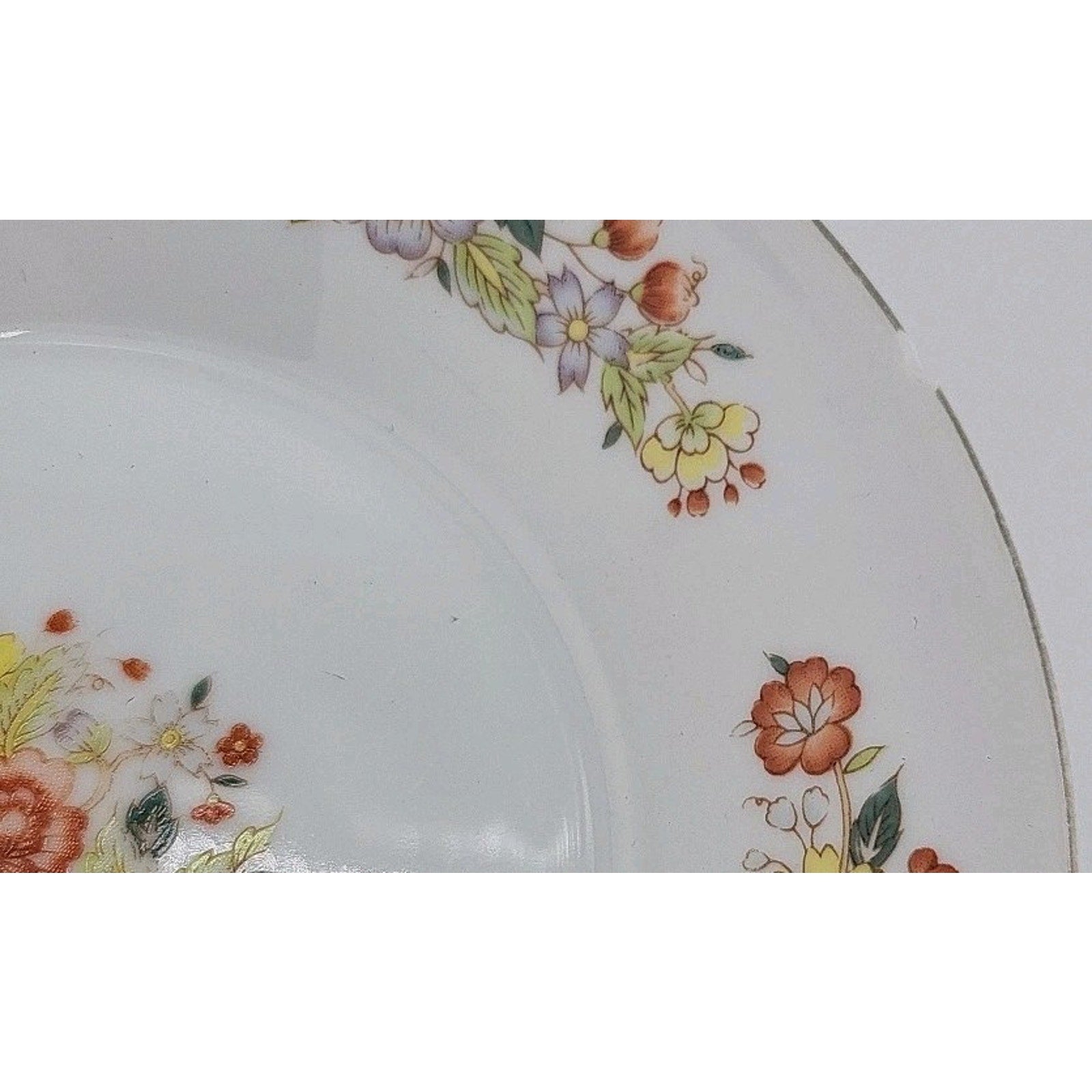 Signature Collection Bowl Oriental Garden Fine China Japan Floral Design - 3pc