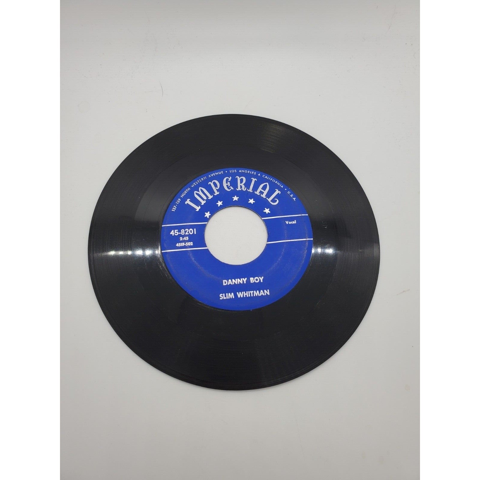 Slim Whitman - There's A Rainbow In Every Teardrop/Danny Boy