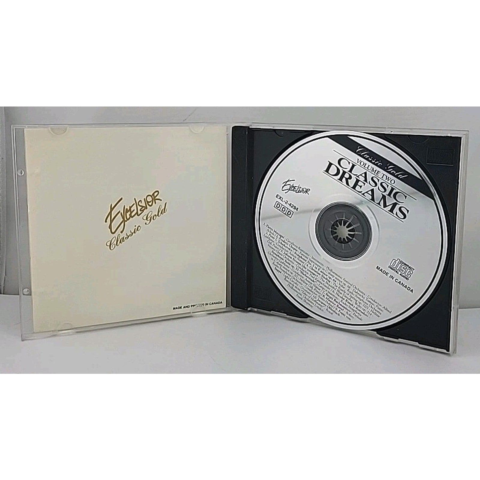 Excelsior: Classic Dreams Volume Two - Audio CD - Chopin, Strauss, Korsakov