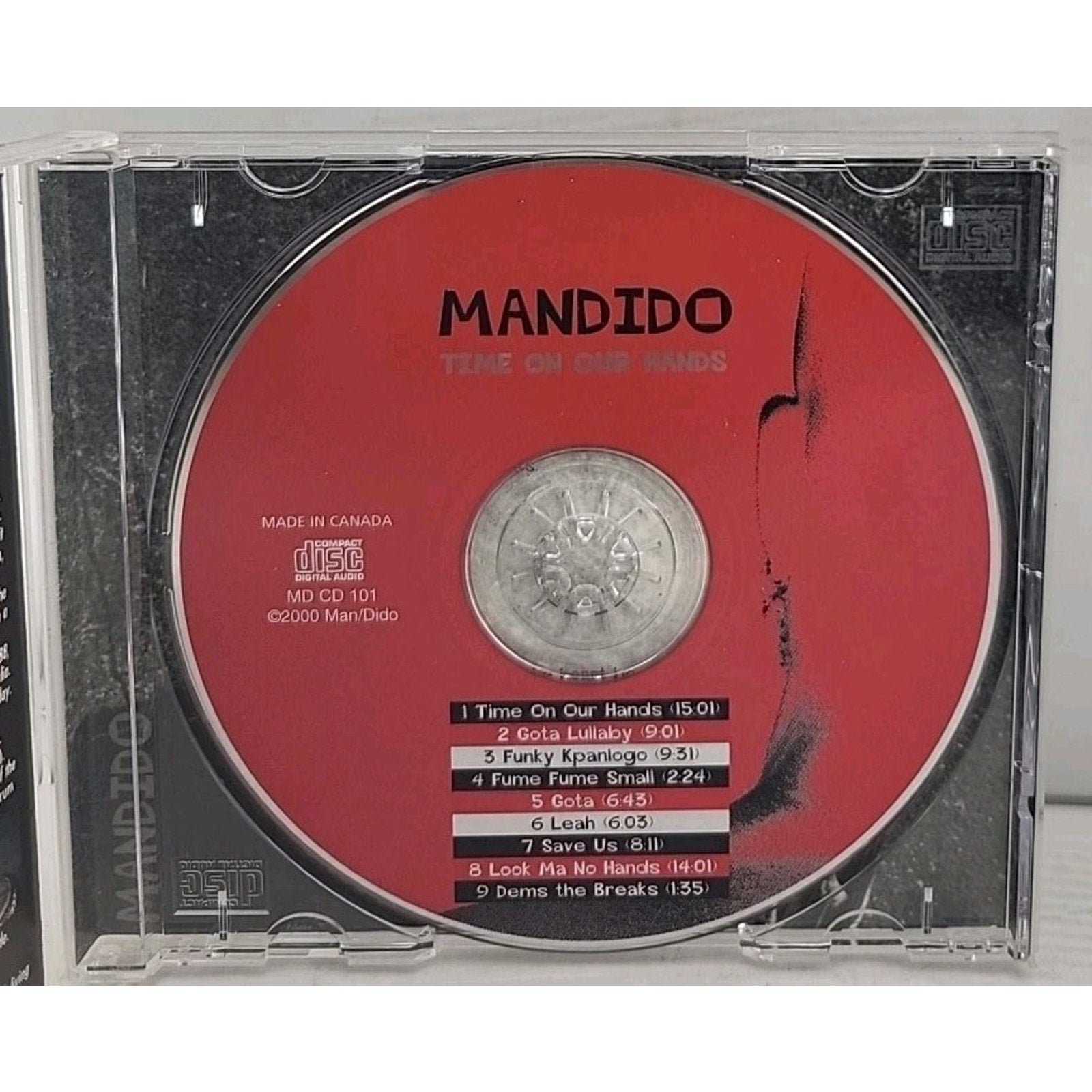 Mandido Time on Our Hands Music CD