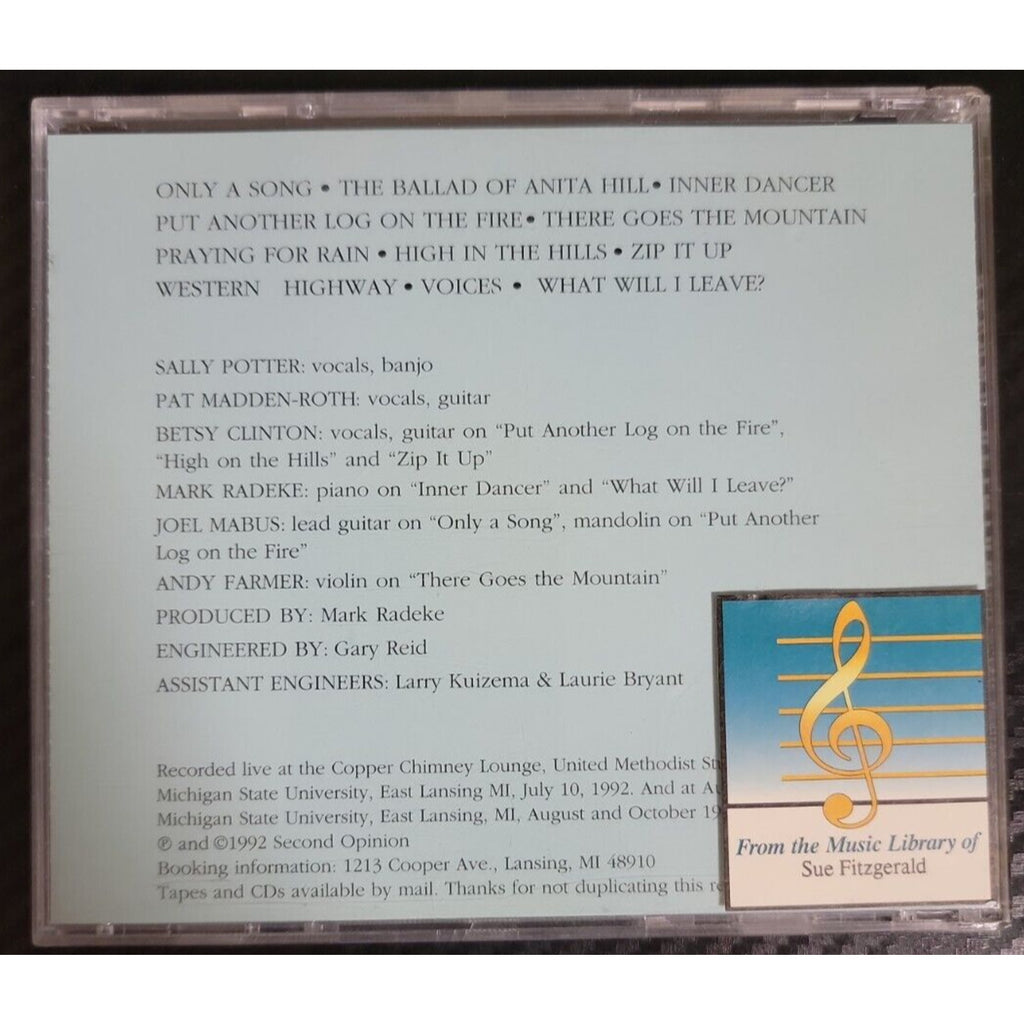 Second Opinion Just A Bit Closer (CD)