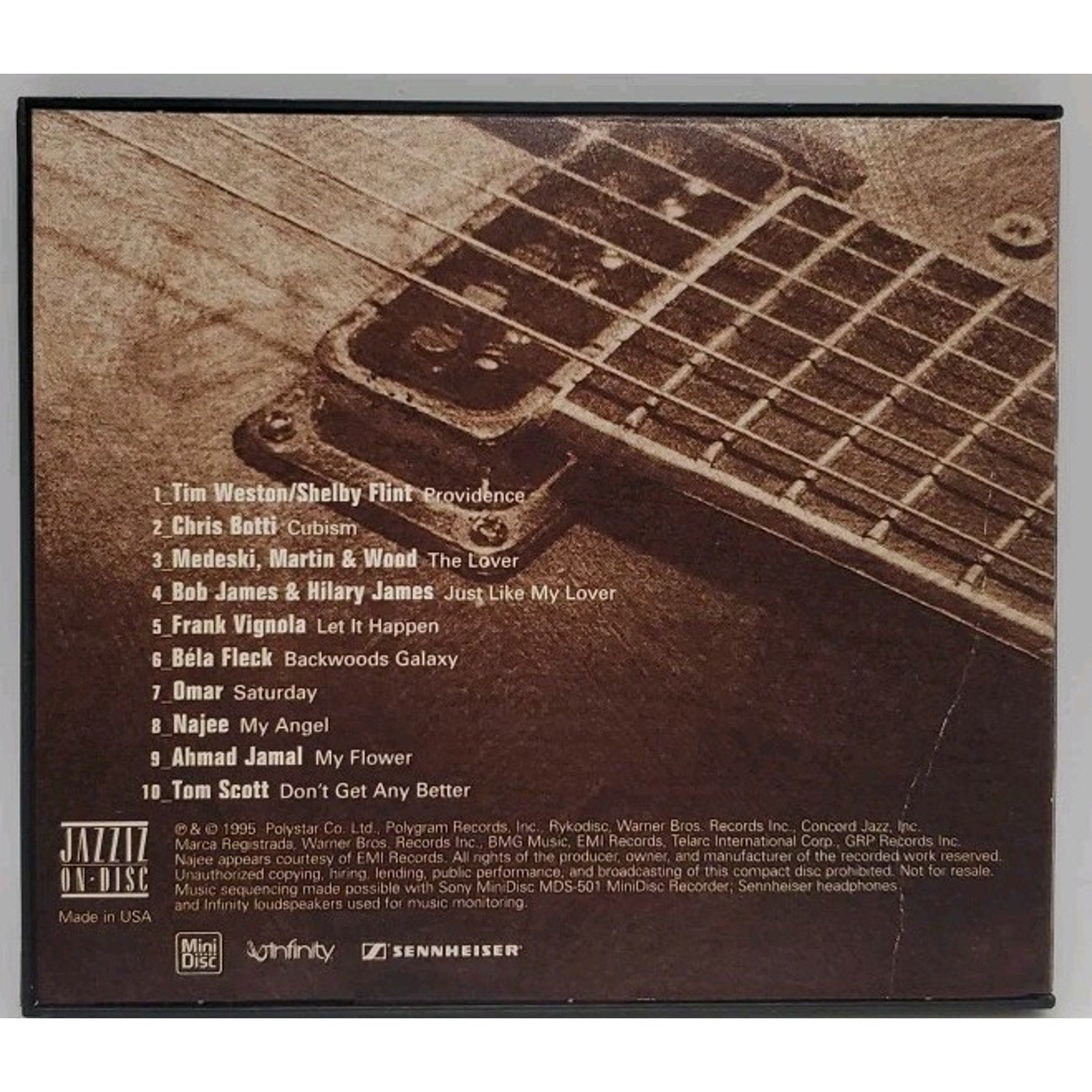 Jazziz Magazine April 1995 CD