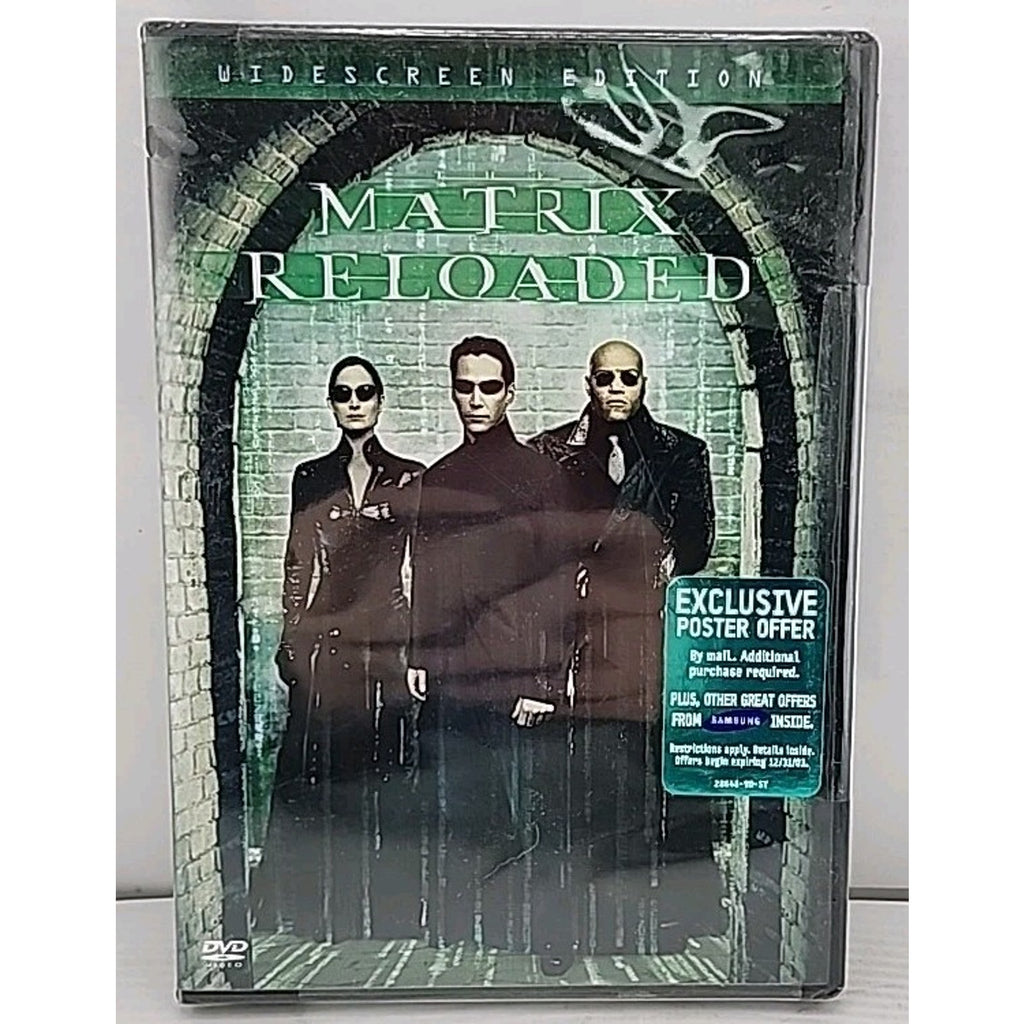 The Matrix Reloaded (DVD, 2003) *Brand New*