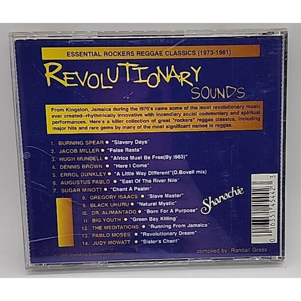 Revolutionary Sounds, Vol. 2 by Various Artists (CD, Aug-1999, Shanachie)
