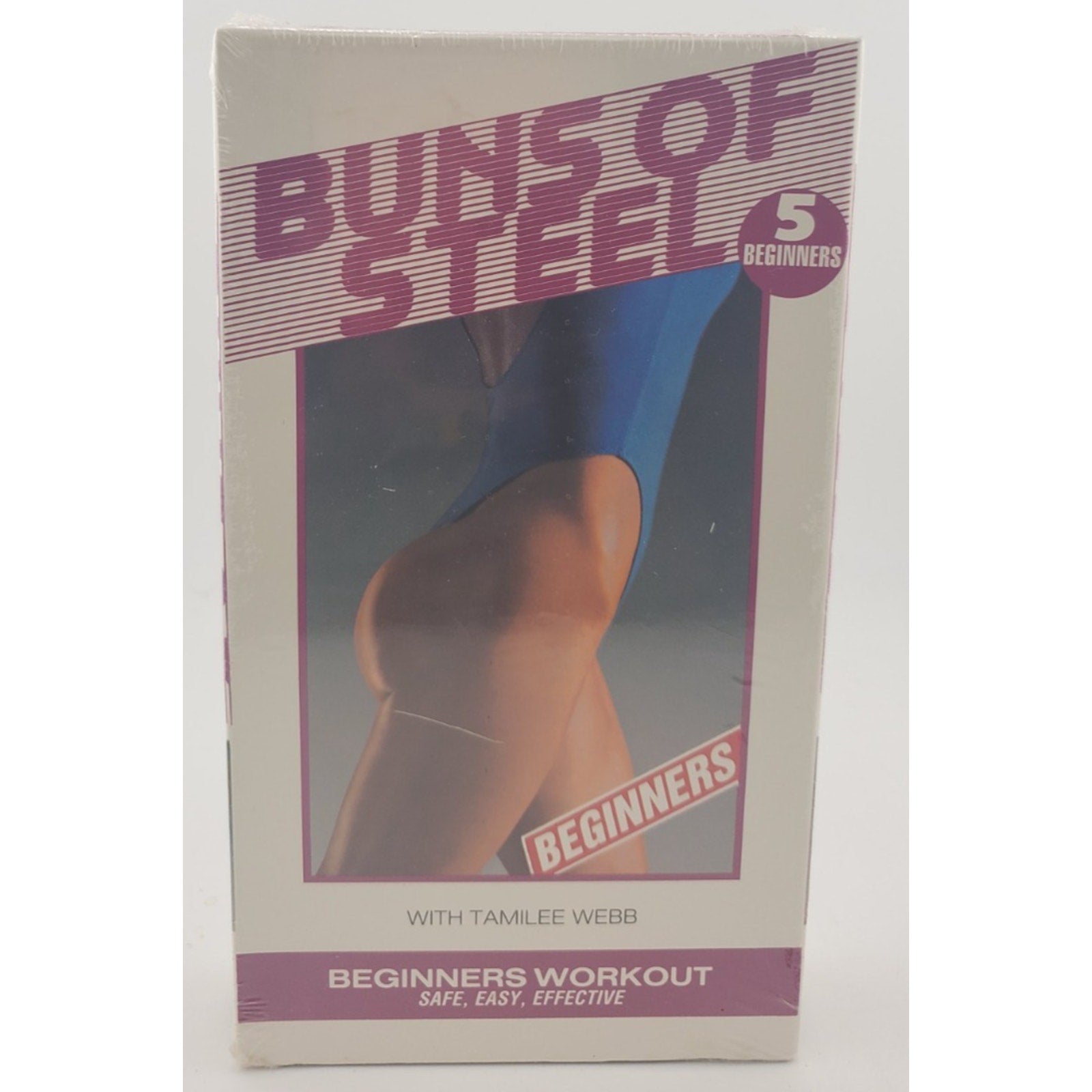 Buns of Steel 5 Beginners Workout (VHS) *Brand New*