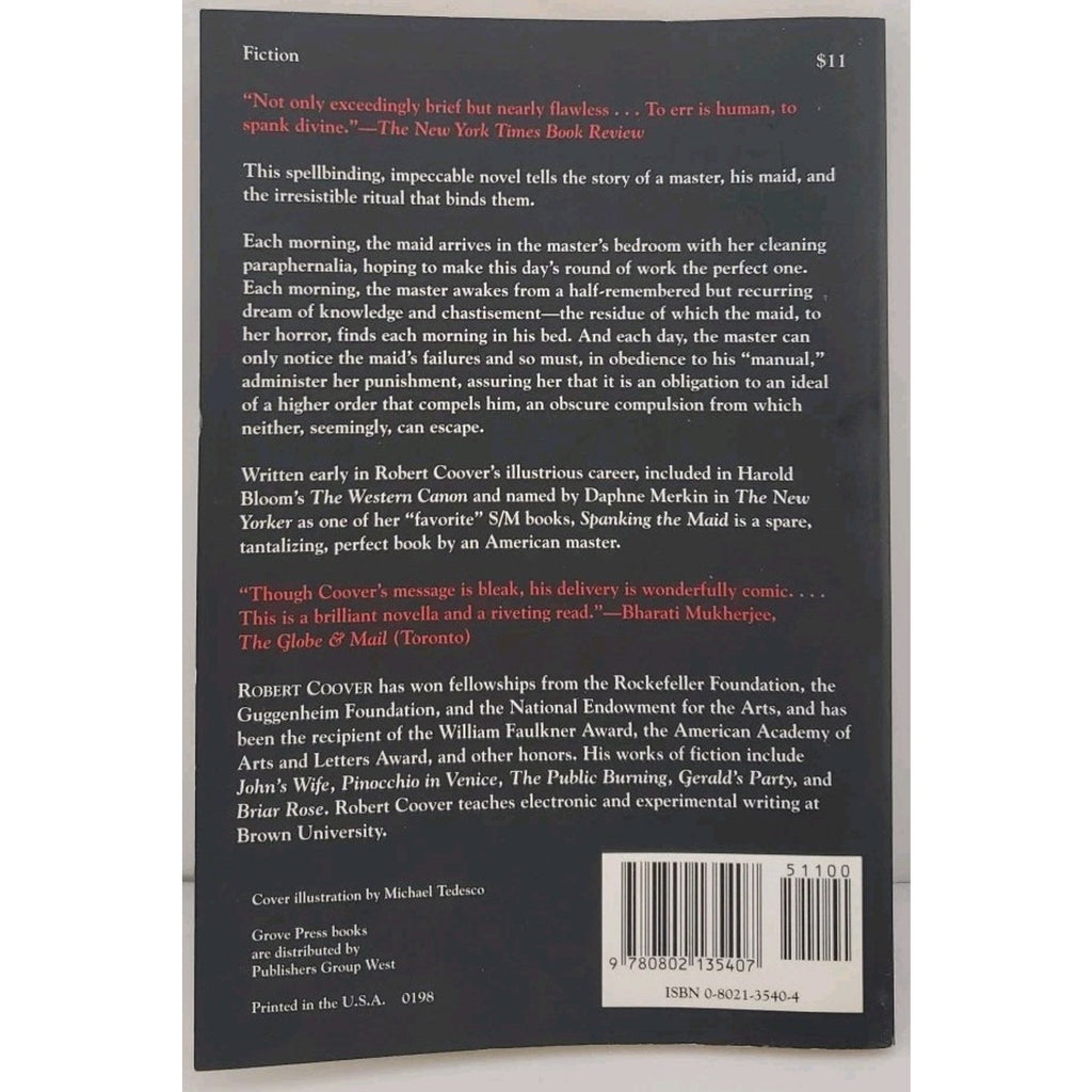 Spanking the Maid by Robert Coover (1997, Trade Paperback)