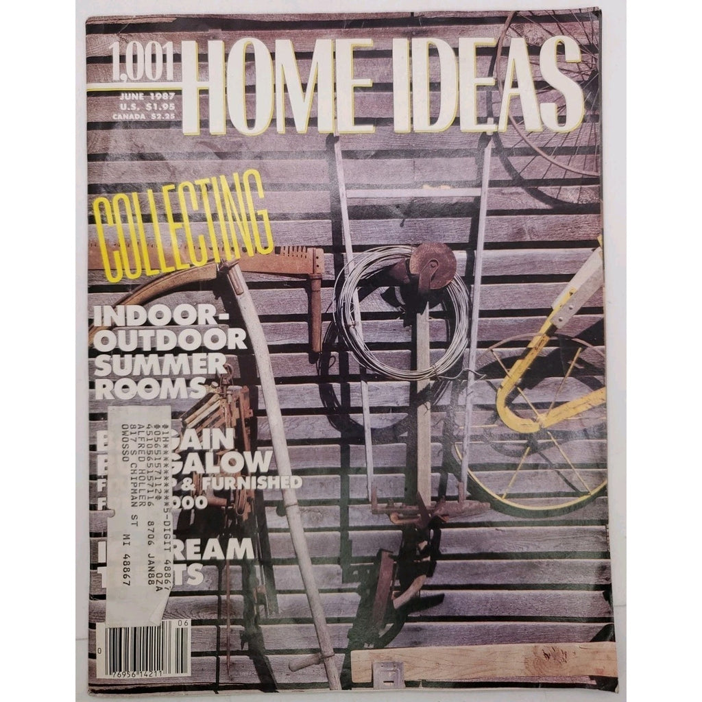 1001 Home Ideas June 1987 Magazine
