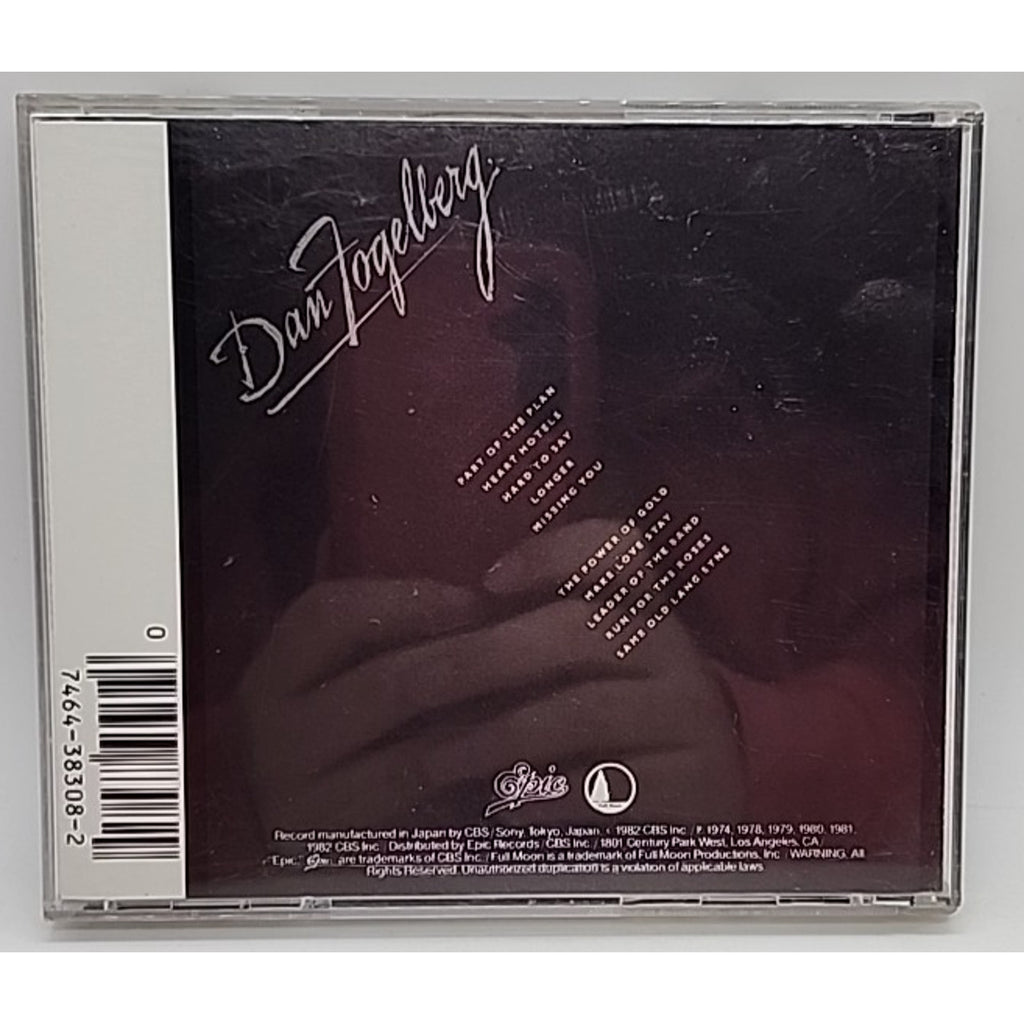 Greatest Hits by Dan Fogelberg (CD, Nov-1983, Full Moon/Epic)