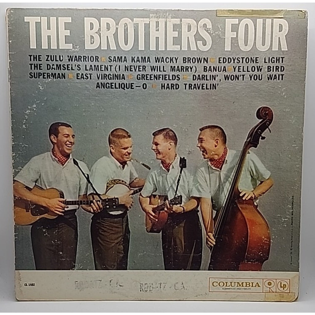 The Brothers Four Self titled 33 RPM - CL1402 (Record)