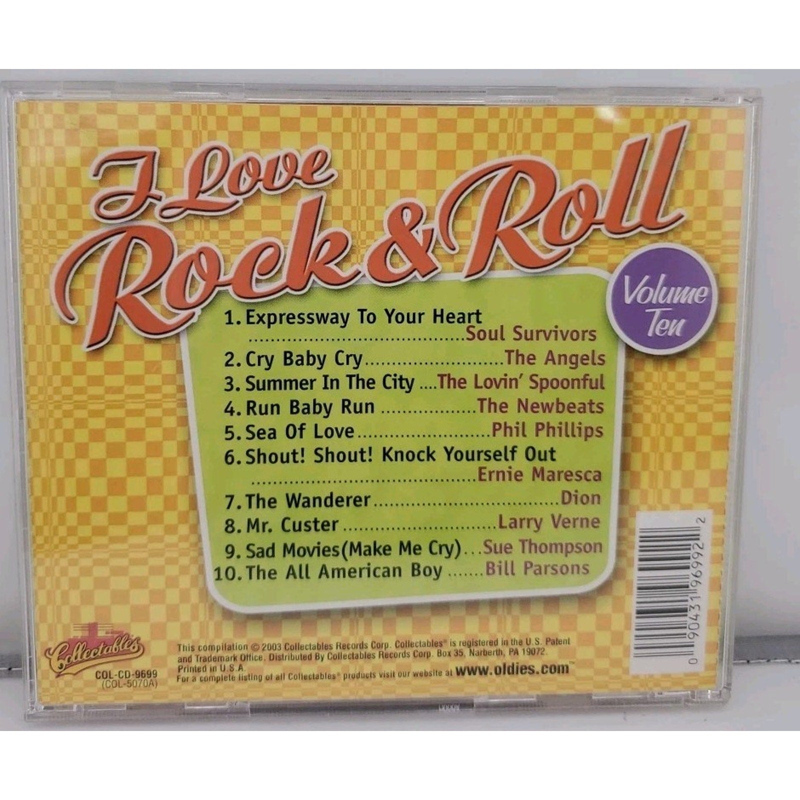 I Love Rock N Roll, Vol. 10 by Various (CD, 2004)
