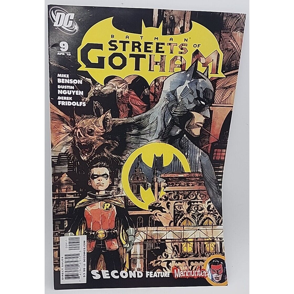 2010 DC Comics Batman Streets OF Gotham #9 Manhunter