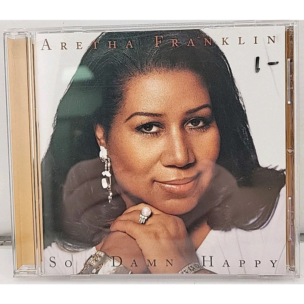 So Damn Happy by Aretha Franklin (CD, Sep-2003, Arista)