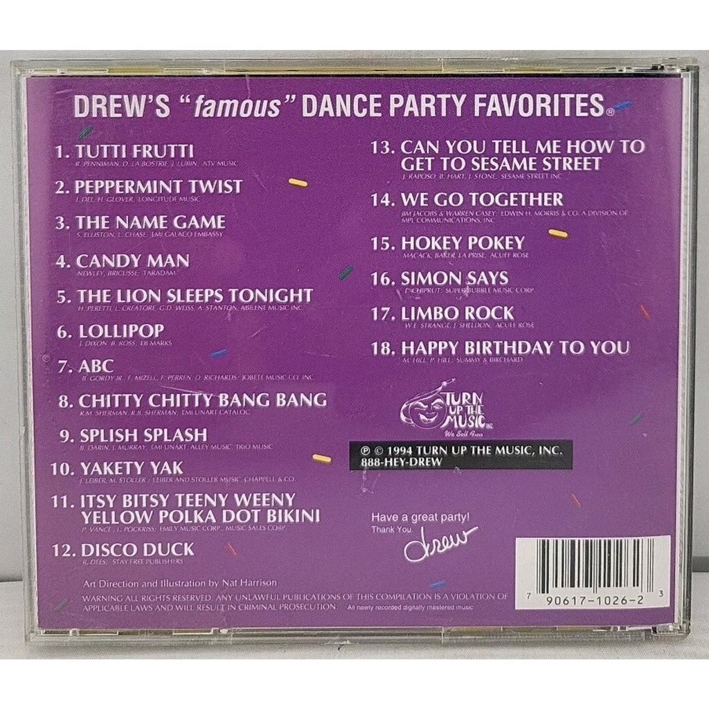 Kids Birthday Party Music by Various (CD, 1996)