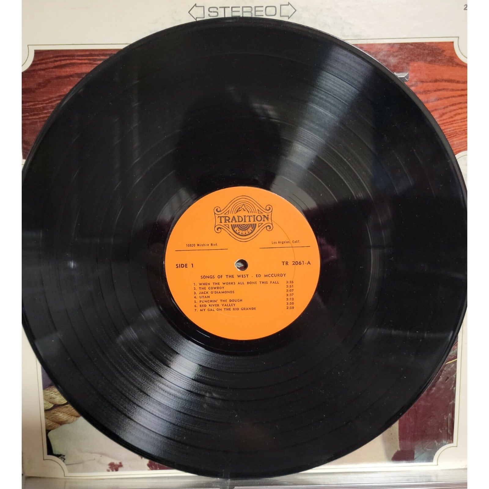 Ed McCurdy – Song Of The West (Vinyl)