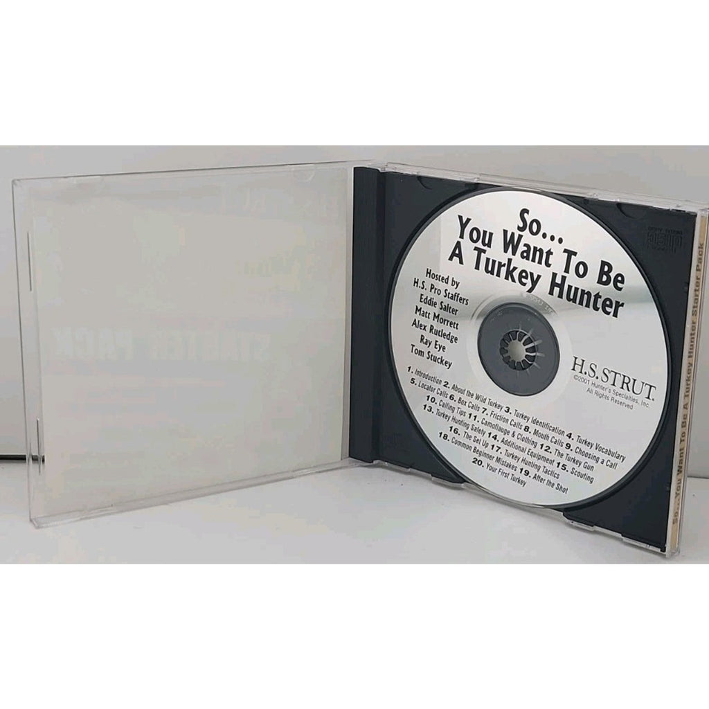 H.S. Strut So You Want To Be A Turkey Hunter Starter Pack CD