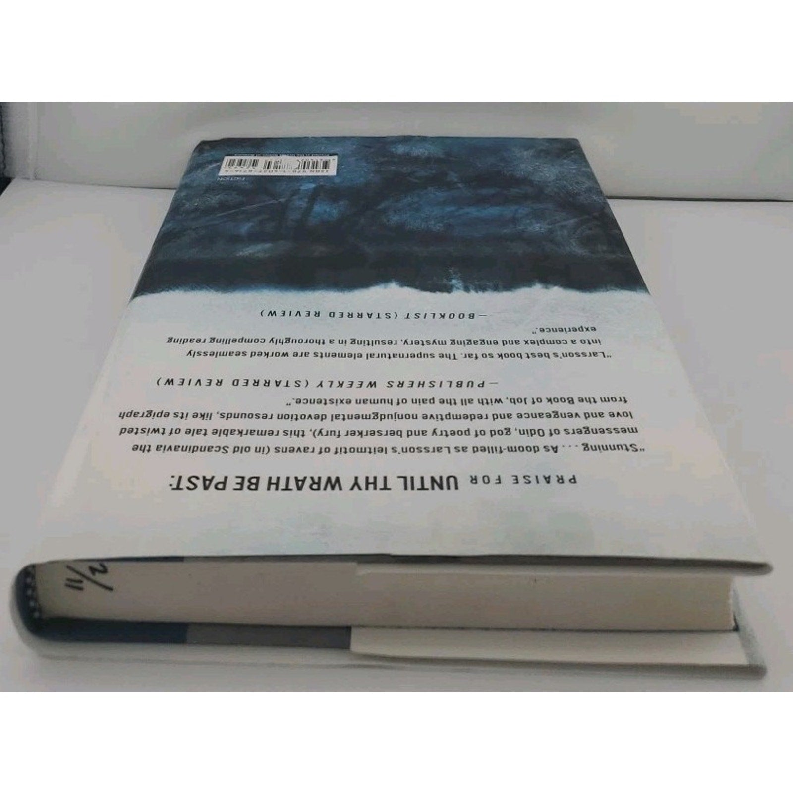 Until Thy Wrath Be Past by Åsa Larsson (2011, Hardcover)