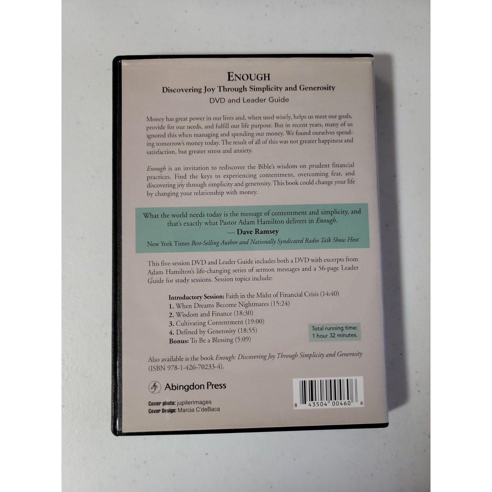 Enough with Leader Guide: Discovering Joy through Simplicity and Generosity(DVD)