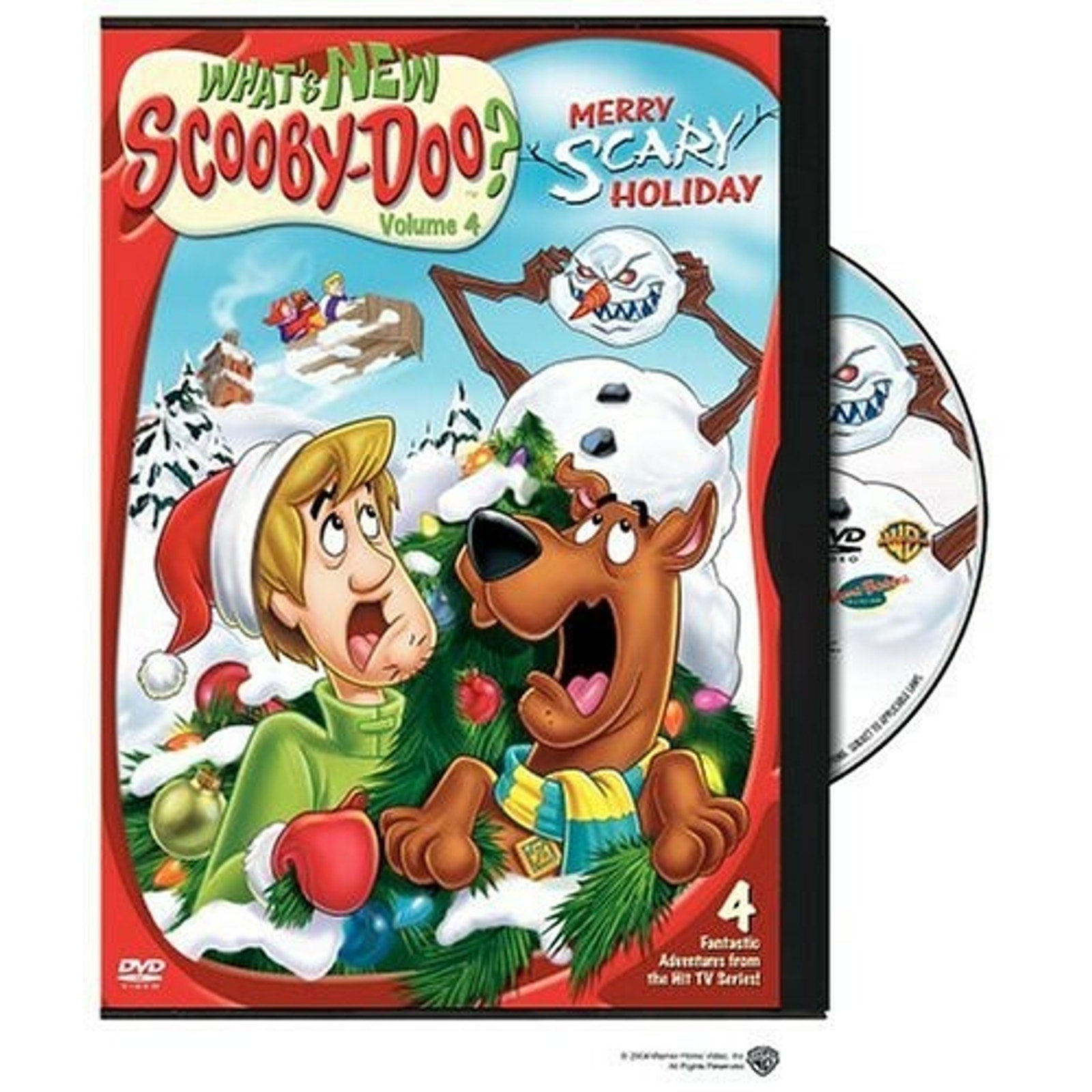 What's New Scooby Doo 4: Merry Scary Holiday (DVD, 2001)