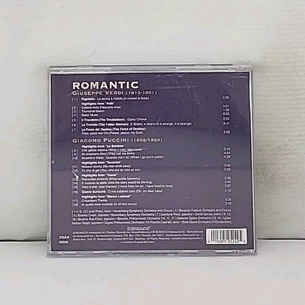Giuseppe Verdi, Giacomo Puccini - Romantic: Verdi: Highlights From "Aida" (CD)