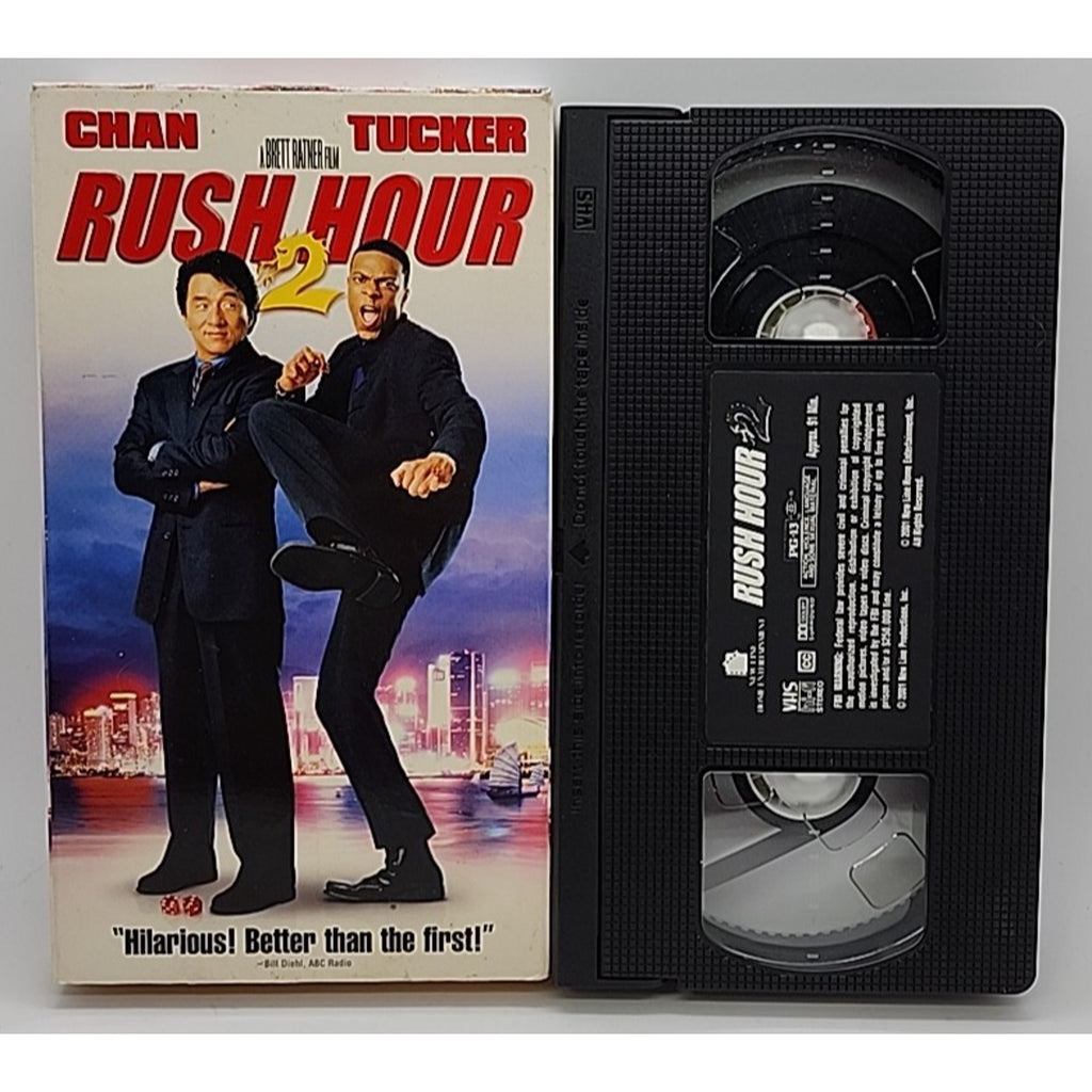 Rush Hour 2 (VHS, 2001) Chan Tucker