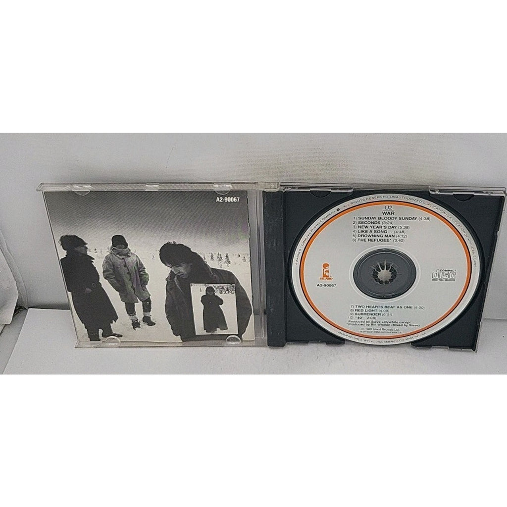 War by U2 (CD, Island)