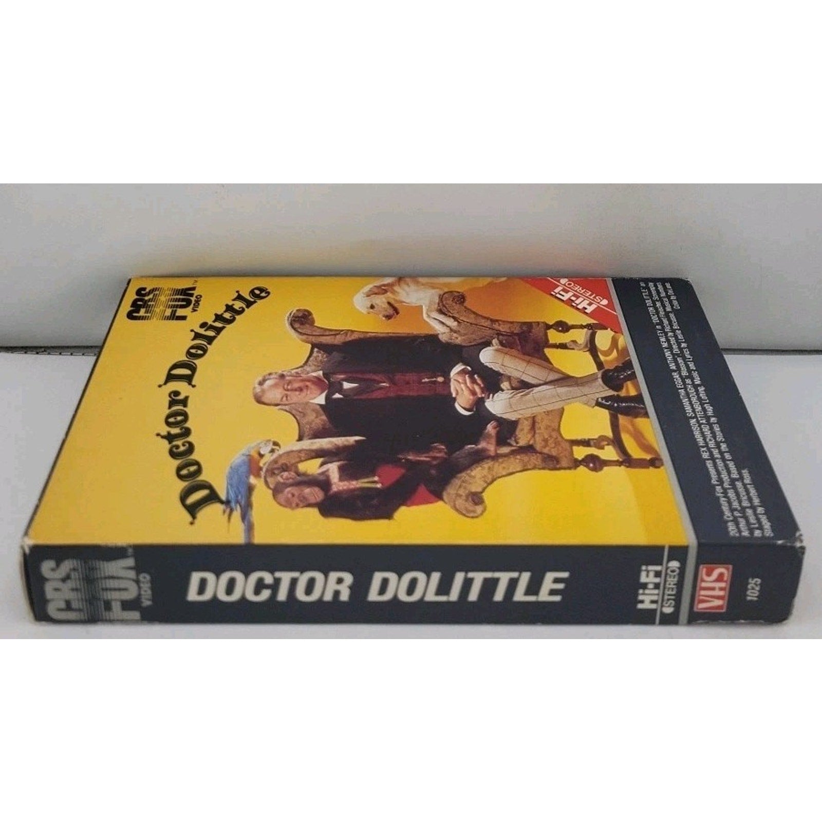 CBS Fox Doctor Dolittle VHS