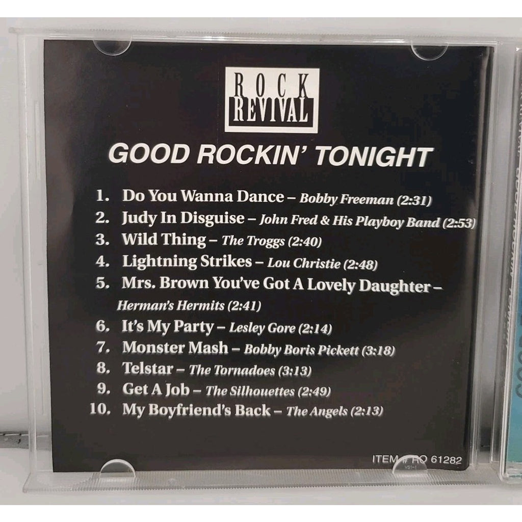 Good Rockin' Tonight by Various (CD, 2000)