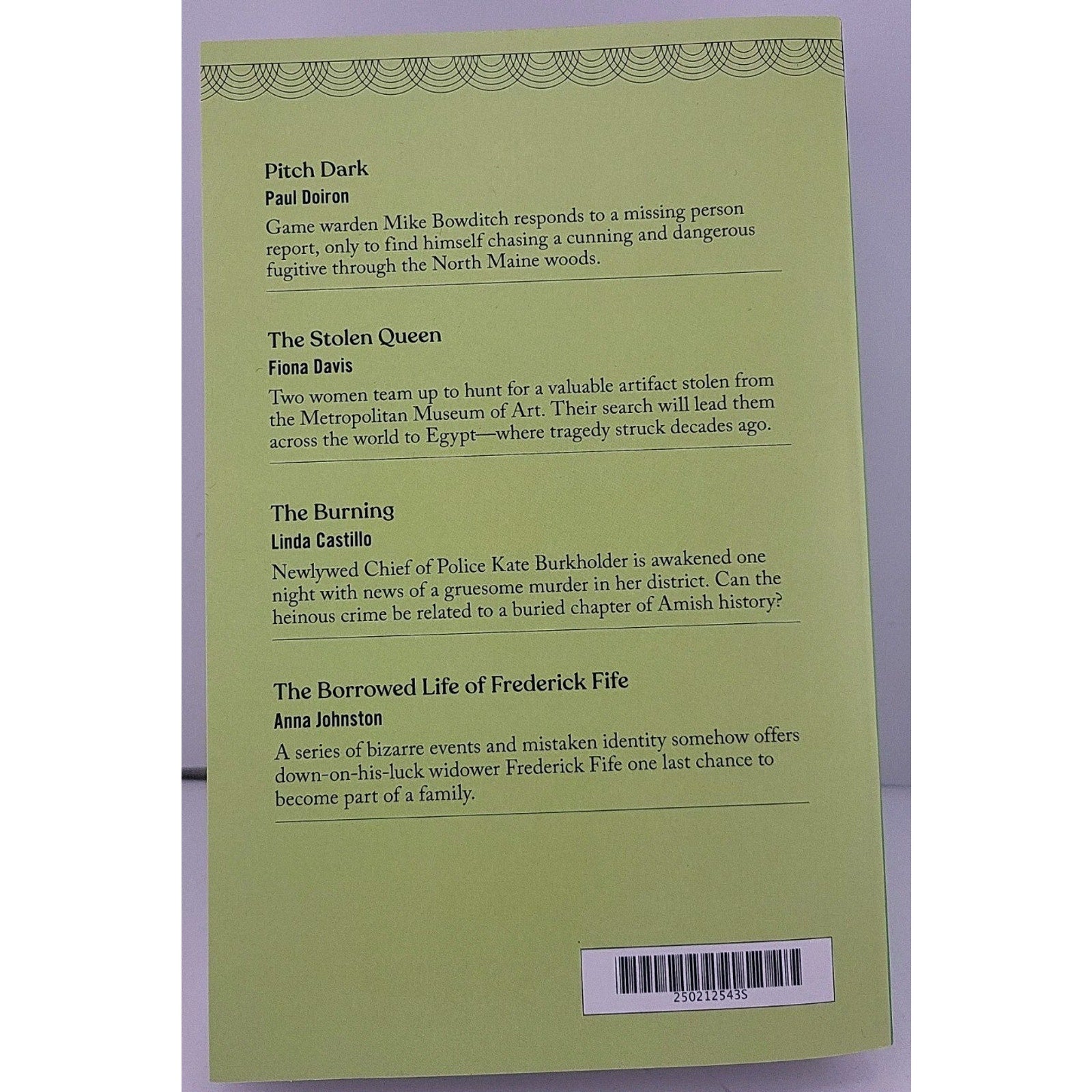 Fiction Favorites: Pitch Dark, The Stolen Queen, The Burning, And The...