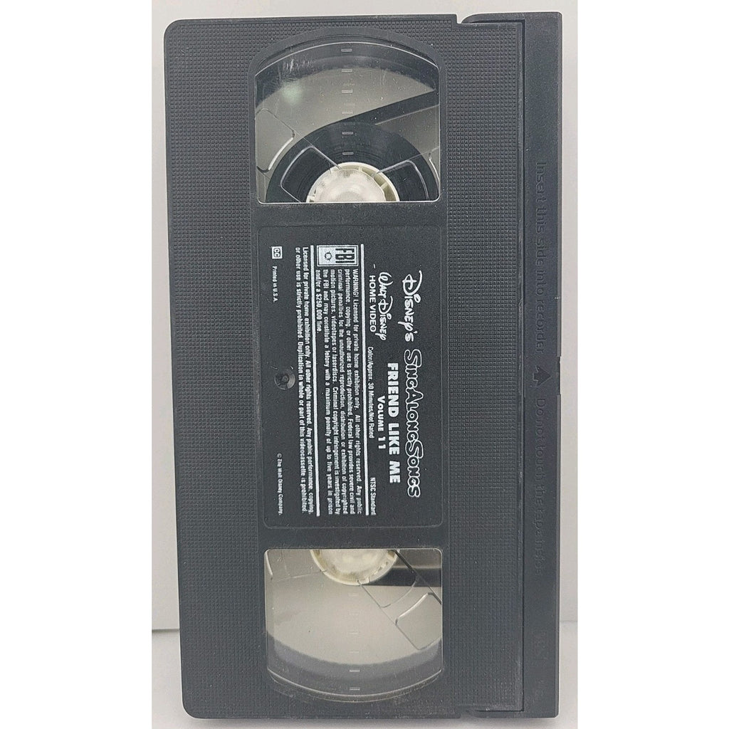 Disney's Sing Along Songs Friend Like Me Volume 11 VHS