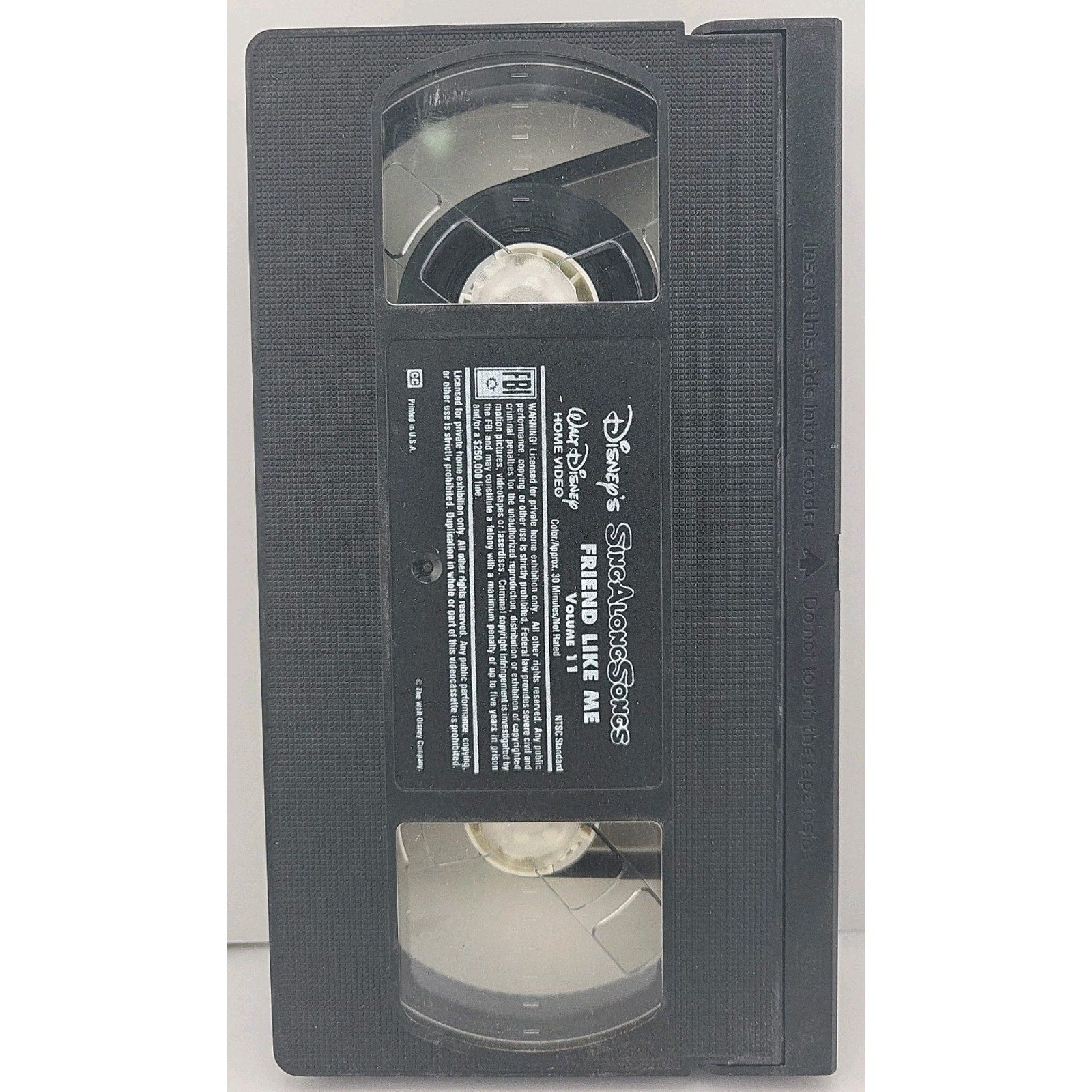 Disney's Sing Along Songs Friend Like Me Volume 11 VHS
