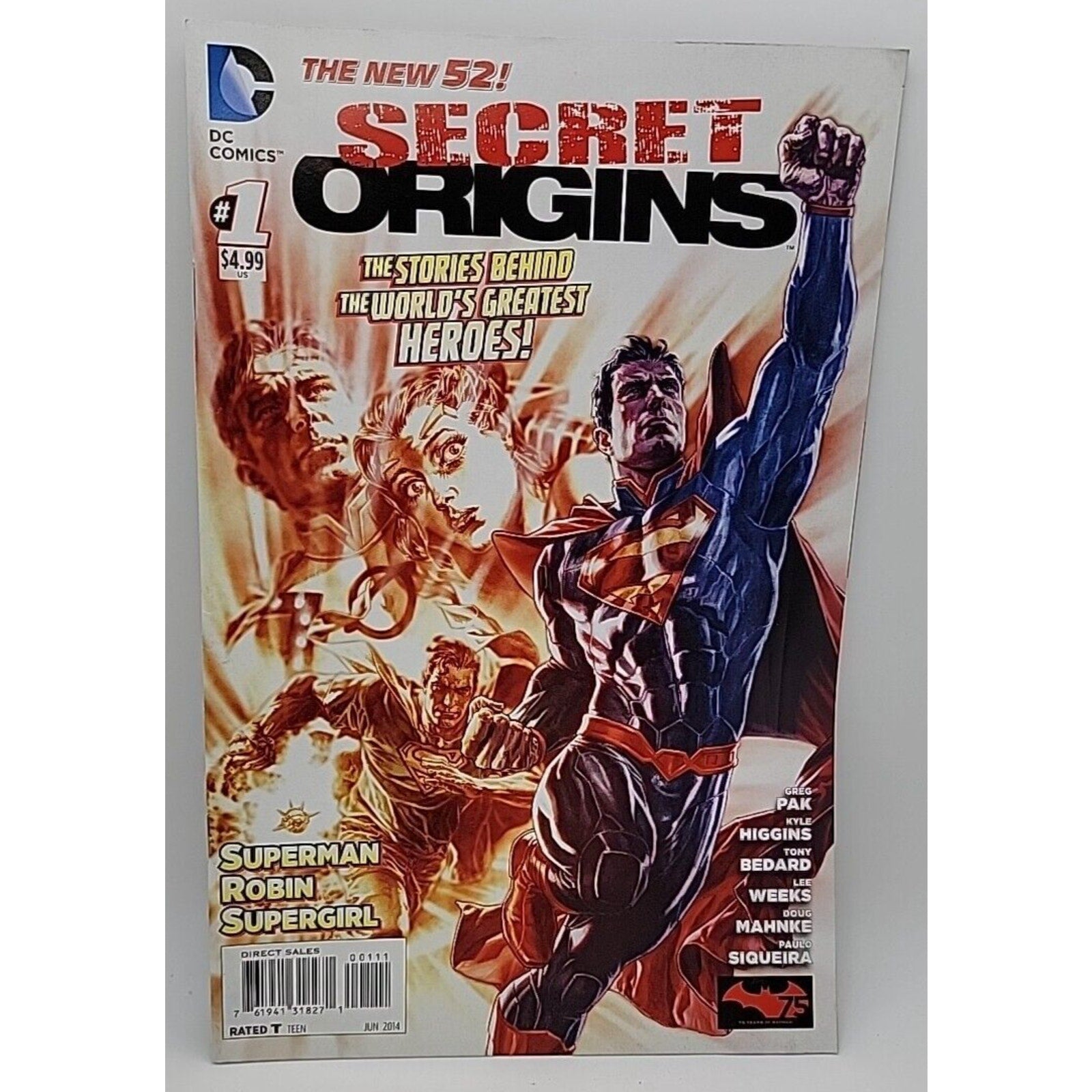 Secret Origins #1 (DC Comics June 2014)