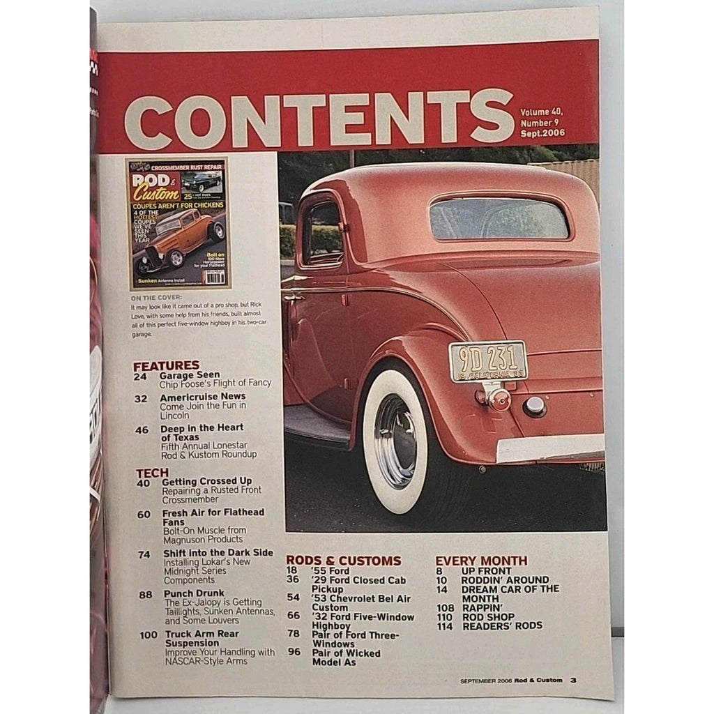 Rod & Custom Magazine - September 2006 - Volume 40 Number 9