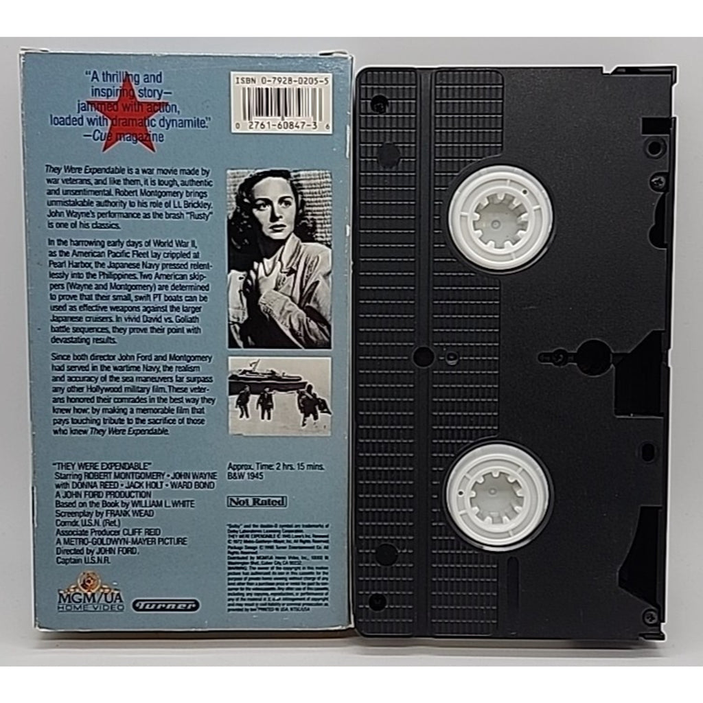 They Were Expendable (VHS, 1991)