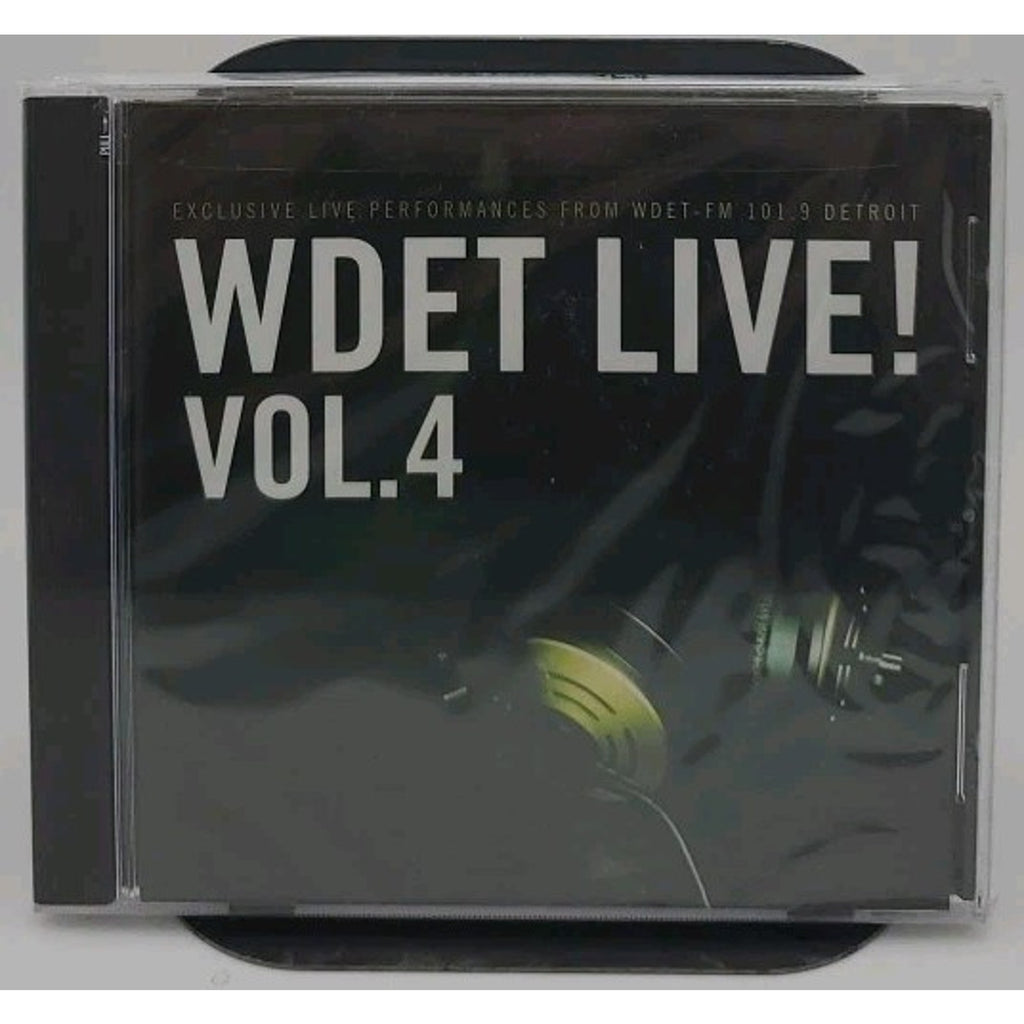 'DET LIVE! Vol.4 Exclusive Live Performances WDET FM CD 2005 101.9 DETROIT *New*