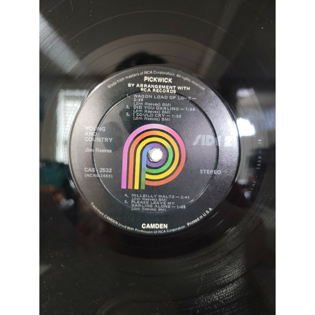 Jim Reeves - Young And Country (Vinyl)