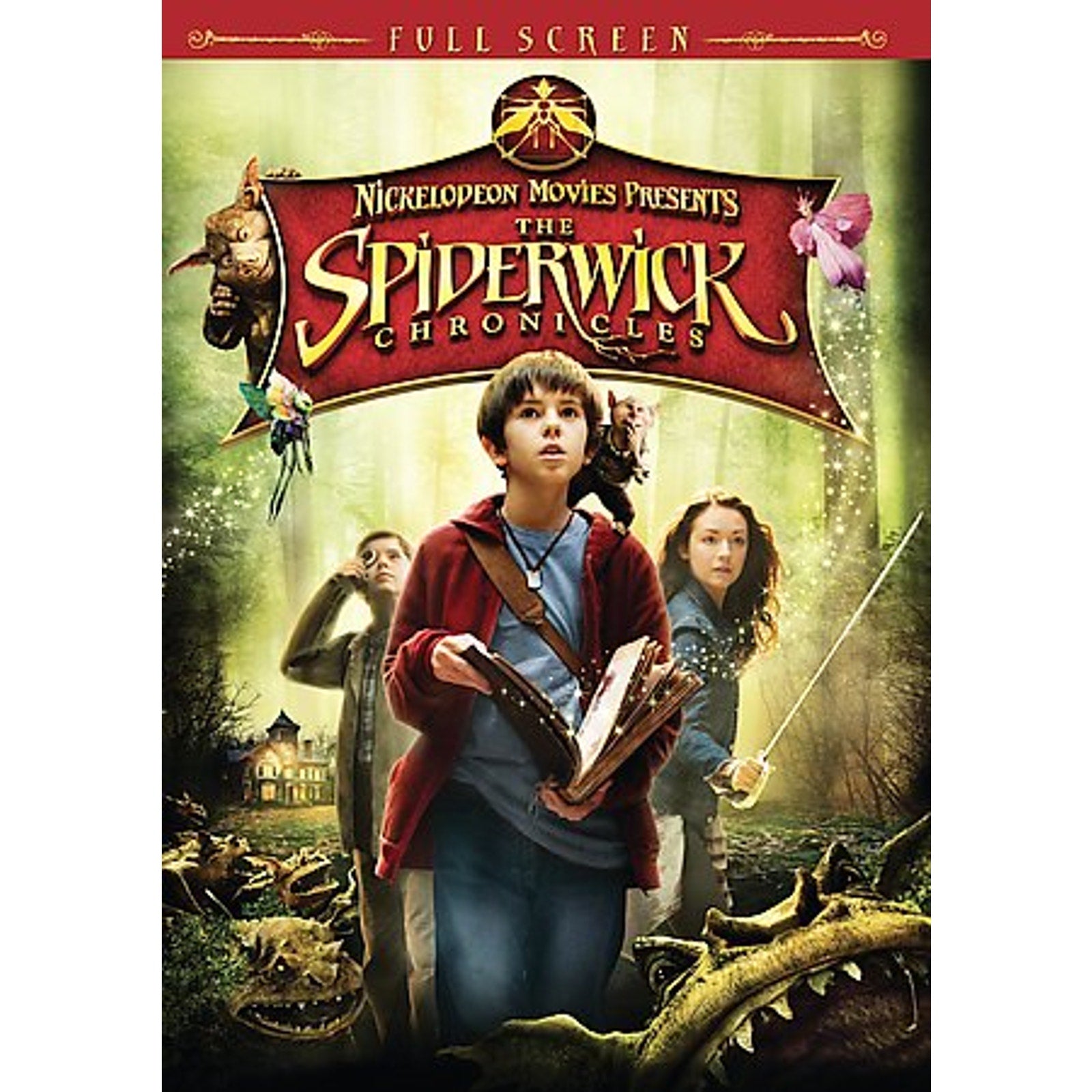 The Spiderwick Chronicles (DVD, 2008, Full Frame)