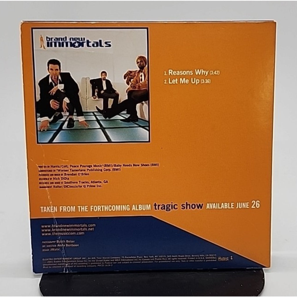 Immortals Reasons Why Let Me Up (CD)