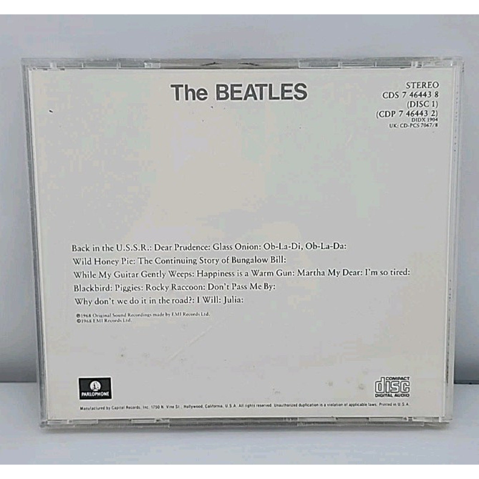 The Beatles Disc 1 (CD)