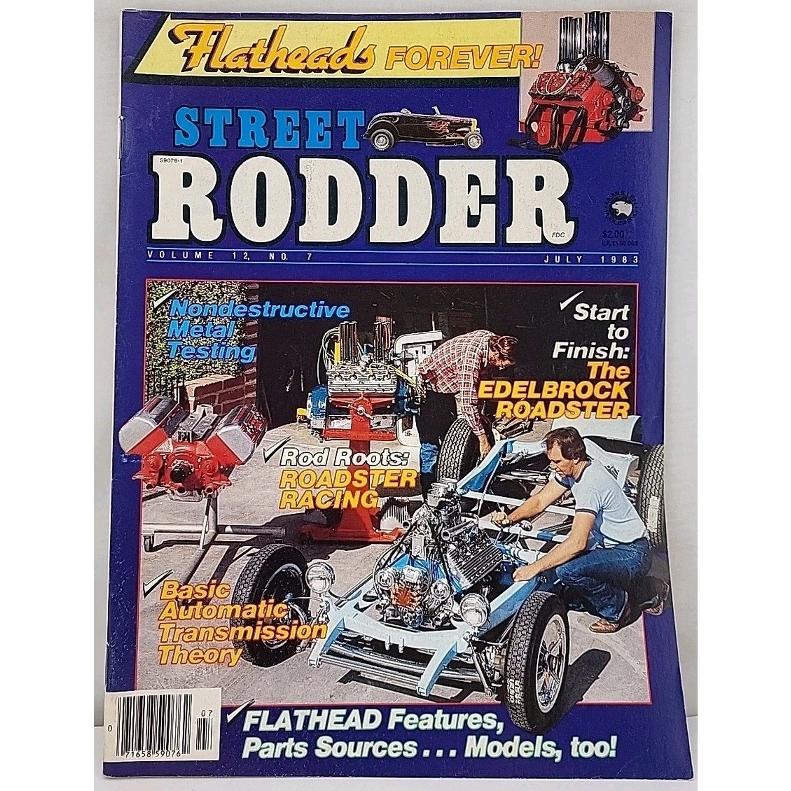 Street Rodder Magazine July 1983 Volume 12 No. 7